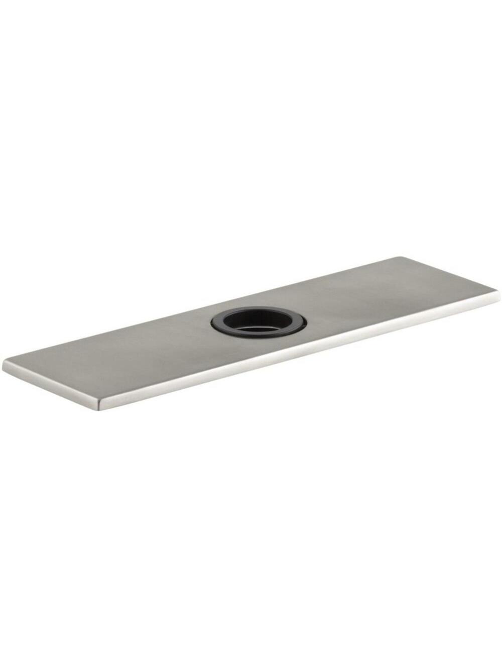 KOHLER Optional 8" Escutcheon Square Plate for InsightTM Faucet Polished Chrome